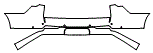 Rear Bumper Kit pattern for the 2027 Lincoln Navigator