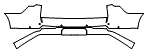Rear Bumper Kit pattern for the 2027 Lincoln Navigator