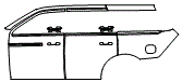 Door and Rear Fender Kit pattern for the 2027 Lincoln Navigator