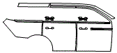 Door and Rear Fender Kit pattern for the 2027 Lincoln Navigator