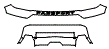 Bumper Kit pattern for the 2026 Honda Passport