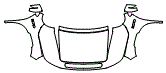 Full Hood, Fender and Mirror Kit pattern for the 2026 Honda Passport