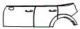 Door and Rear Fender Kit pattern for the 2026 MINI Cooper 4 Door