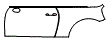 Door and Rear Fender Kit pattern for the 2026 MINI Cooper Convertible