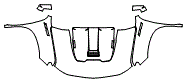 Full Hood, Fender and Mirror Kit pattern for the 2026 Chevrolet Silverado