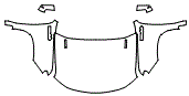 Full Hood, Fender and Mirror Kit pattern for the 2026 Chevrolet Silverado