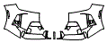 Bumper Kit pattern for the 2026 BMW iX