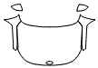 Full Hood, Fender and Mirror Kit pattern for the 2027 Hyundai Kona (US)