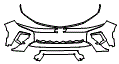 Bumper Kit pattern for the 2027 Chevrolet Traverse