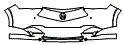 Bumper Kit pattern for the 2026 Acura ADX