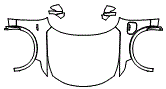 Full Hood, Fender and Mirror Kit pattern for the 2025 Acura ZDX