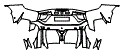 Rear Bumper Kit pattern for the 2026 Lamborghini Temerario