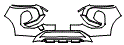 Bumper Kit pattern for the 2026 Mitsubishi Outlander