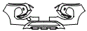 Bumper Kit pattern for the 2026 Mitsubishi Outlander