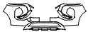 Bumper Kit pattern for the 2026 Mitsubishi Outlander