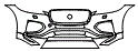 Bumper Kit pattern for the 2026 Jaguar F-Pace
