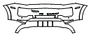 Bumper Kit pattern for the 2026 Porsche Cayenne
