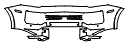 Bumper Kit pattern for the 2026 Porsche Cayenne