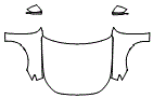 Full Hood, Fender and Mirror Kit pattern for the 2026 Audi A6