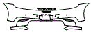 Rear Bumper Kit pattern for the 2027 Porsche 911 (992.2)