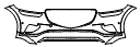 Bumper Kit pattern for the 2027 Genesis GV70
