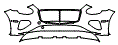 Bumper Kit pattern for the 2027 Bentley Continental GTC
