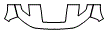 Hood and Fender Kit pattern for the 2026 Ford Bronco Sport