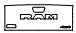 Tailgate Kit pattern for the 2026 RAM 2500