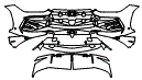Bumper Kit pattern for the 2027 Lamborghini Urus