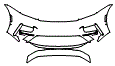 Bumper Kit pattern for the 2026 Porsche Macan Electric