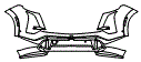 Bumper Kit pattern for the 2027 Cadillac Vistiq