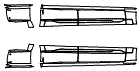 Rocker Panel Kit pattern for the 2027 Cadillac Vistiq