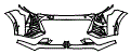 Bumper Kit pattern for the 2027 Cadillac Lyriq-V