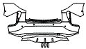 Rear Bumper Kit pattern for the 2027 Cadillac Lyriq-V