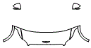 Hood, Fender and Mirror Kit pattern for the 2027 Genesis GV70