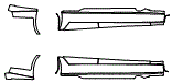 Rocker Panel Kit pattern for the 2027 BMW 5 Series