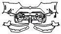 Bumper Kit pattern for the 2027 BMW 5 Series