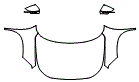Full Hood, Fender and Mirror Kit pattern for the 2026 Volkswagen Tiguan (Canada)