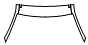 Roof and A-Pillar Kit pattern for the 2026 Volkswagen Tiguan (Canada)