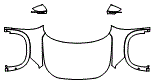 Full Hood, Fender and Mirror Kit pattern for the 2026 Volkswagen Tiguan (Canada)