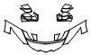Hood, Fender and Mirror Kit pattern for the 2027 Chevrolet Corvette