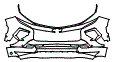 Bumper Kit pattern for the 2025 Chevrolet Traverse
