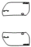 Door Kit pattern for the 2025 Porsche 718