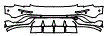 Rear Bumper Kit pattern for the 2027 Chevrolet Blazer EV