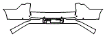 Rear Bumper Kit pattern for the 2027 Lincoln Navigator
