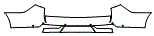 Rear Bumper Kit pattern for the 2027 Ford Expedition