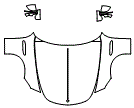 Full Hood, Fender and Mirror Kit pattern for the 2027 Mercedes Benz Maybach SL 680