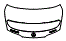 Trunk Lid Kit pattern for the 2027 Mercedes Benz Maybach SL 680