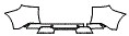Rear Bumper Kit pattern for the 2026 BMW X5