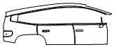 Door and Rear Fender Kit pattern for the 2026 Hyundai Ioniq 9